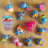 Bara spela Disney Stitch Samlarminifigurer, Surprise Pack, 5 cm stora samlarfigurer, stilar kan variera, Leksaker för barn 3+ Actionfigurer Naty Shop