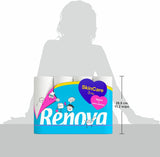 Renova Skincare toalettpapper, 3 lager, vitt, 24 rullar