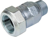 Formbar gjutjärnsklämmanslutning A, 3/4 tum x 26,9 mm, 01.150.00.02