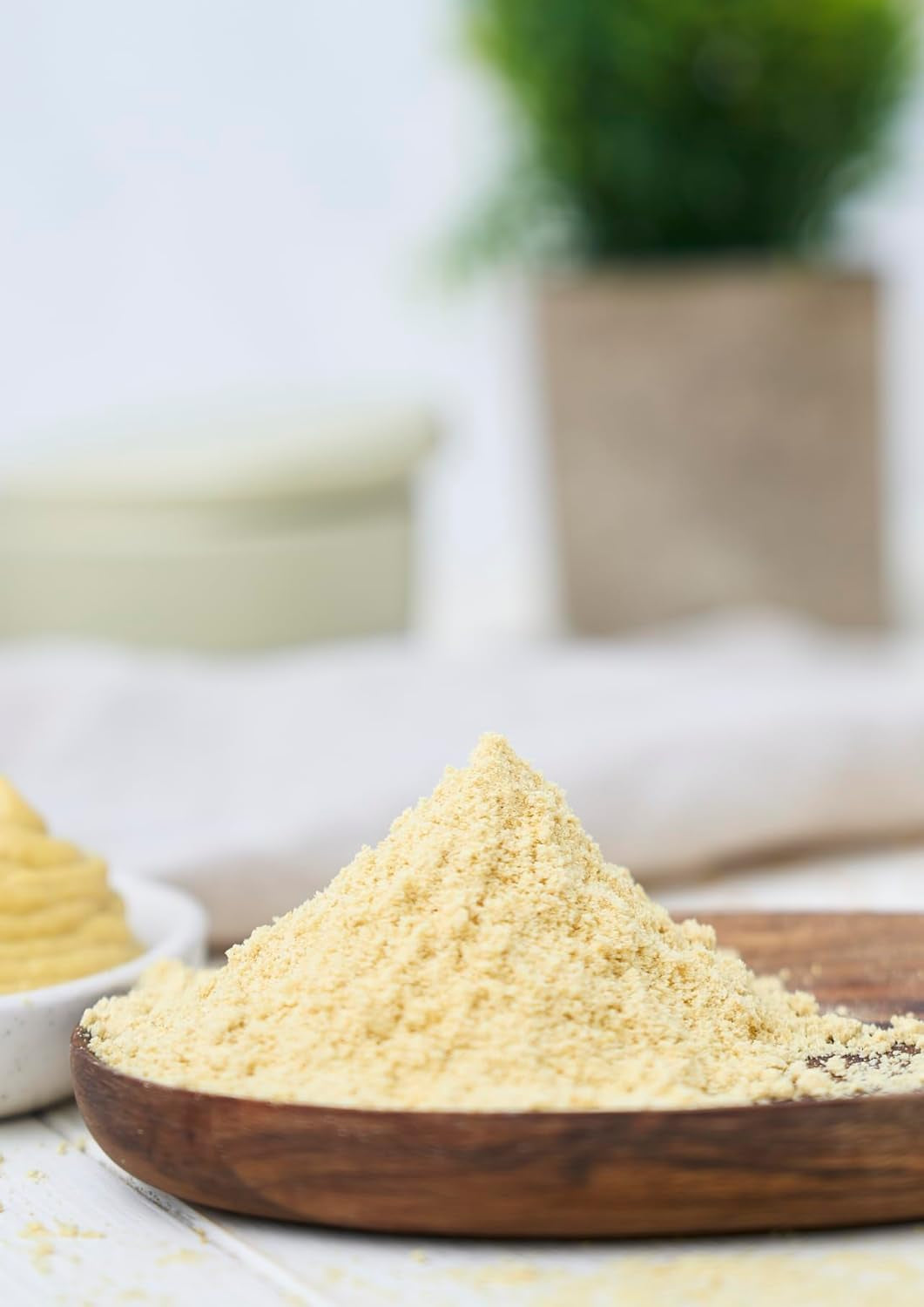 Fuchs Gewürze - Senfkörner gemahlen - für die Zubereitung von Rubs, zum Verfeinern von Suppen und Saucen - naturliga ingredienser - 45 g i wiederverwendbarer, recyclebarer Dos