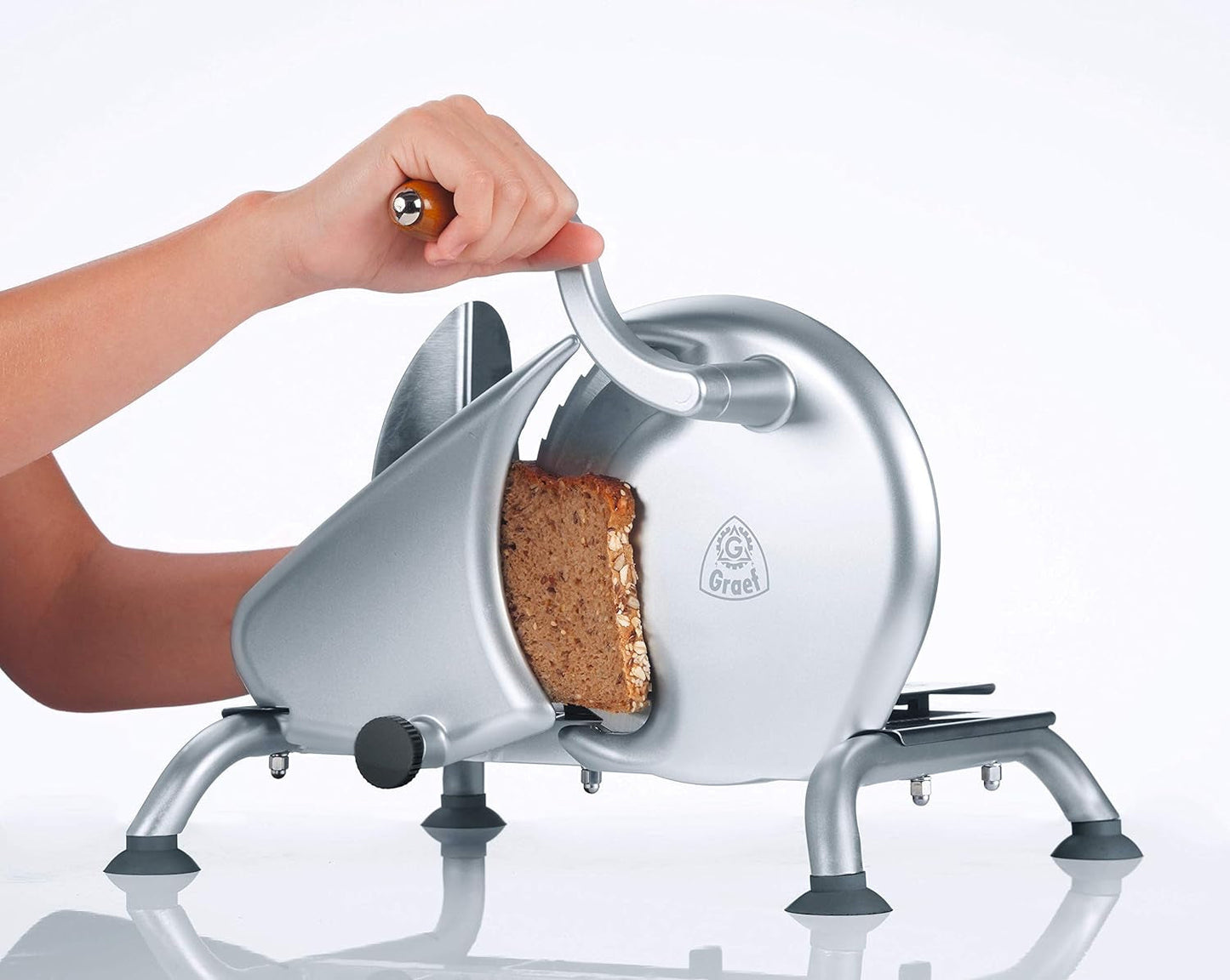 GRAEF Manuell slicer H9, silver Rasnite och Naty Shop Slicers