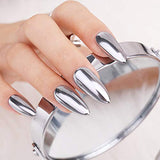 Chrome Nail Powder Aurora Ice Shimmer Chrome Pigment Powder 4ST Chrome Powder Nägel Nail Art Nageldesign