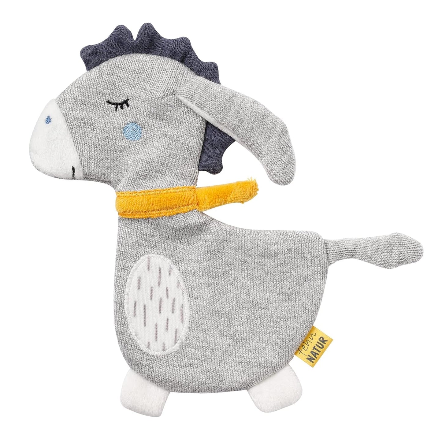 Fehn Crackling Fish - Fånga och leka leksak för bebisar - Fånga djurleksak för bebisar - Motorisk leksak och sprakande leksak för bebisar och småbarn från 0+ månader Leksaker Bebe Naty Shop Donkey Nature