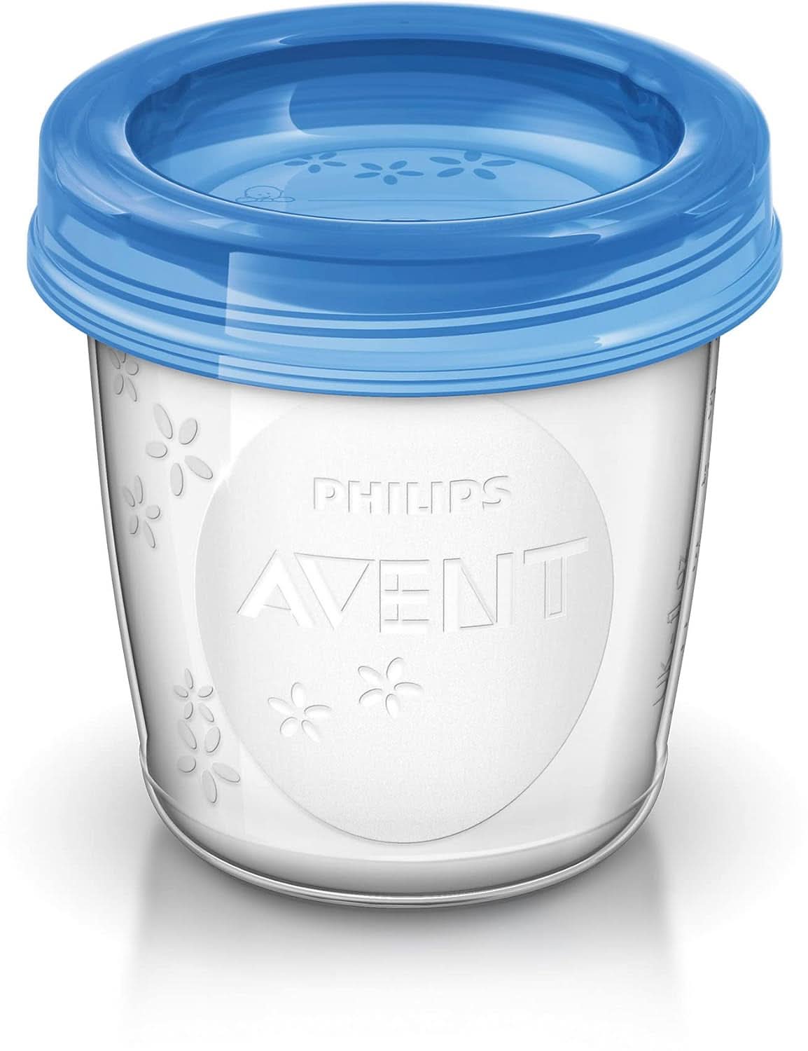 Philips Avent Austellungssystem Für Muttermilch, Becher Inklusive Deckel, Adapter (Modell SCF618/10) Tillbehör Mat och amning Bebe Naty Shop