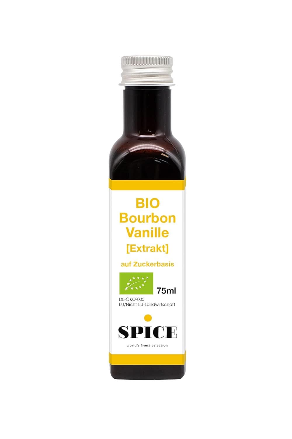SPICE BIO Bourbon vaniljextrakt, 75 ml Aromas Naty Shop