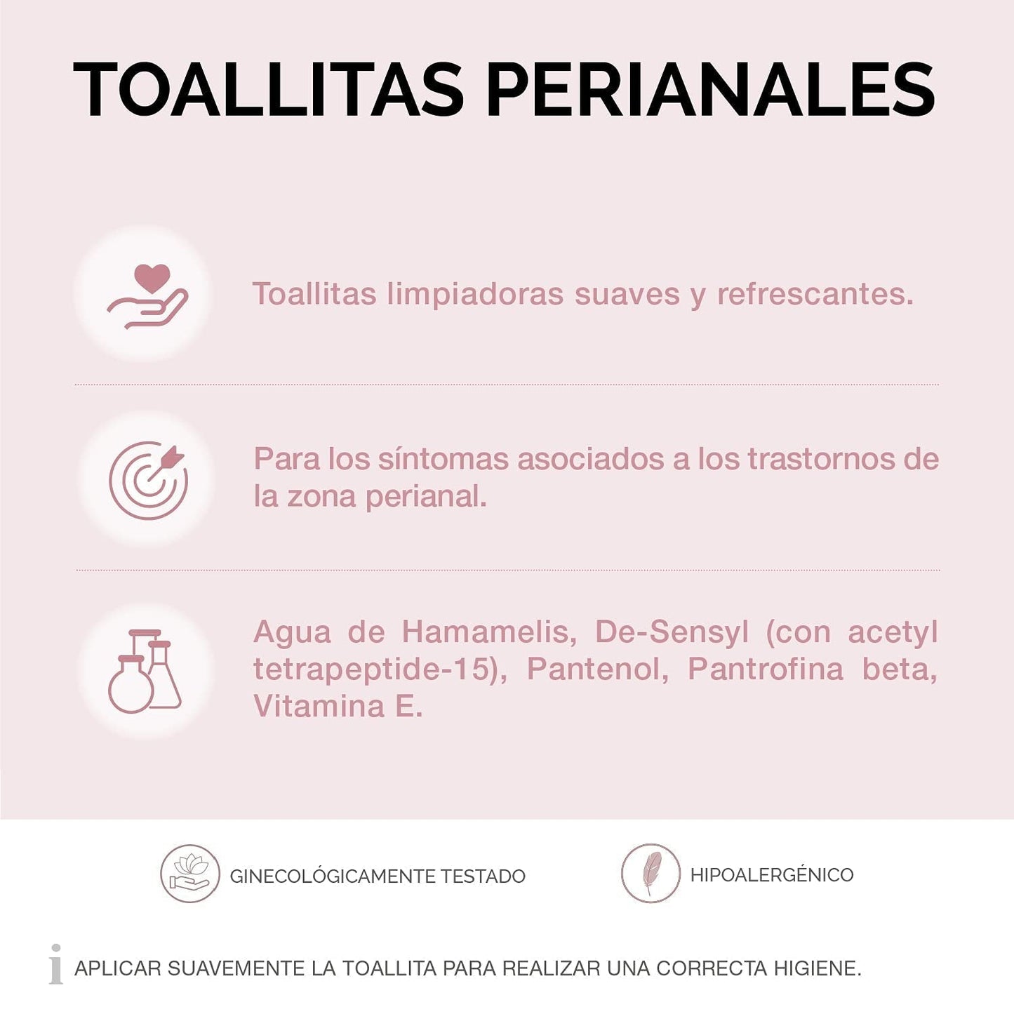 Lab - Perianalservetter, Våtrengöringsservetter för perianal hygien, Provitamin B5, fuktgivande, allergivänliga, paraben- och alkoholfri, dermatologiskt testad - 15 stycken