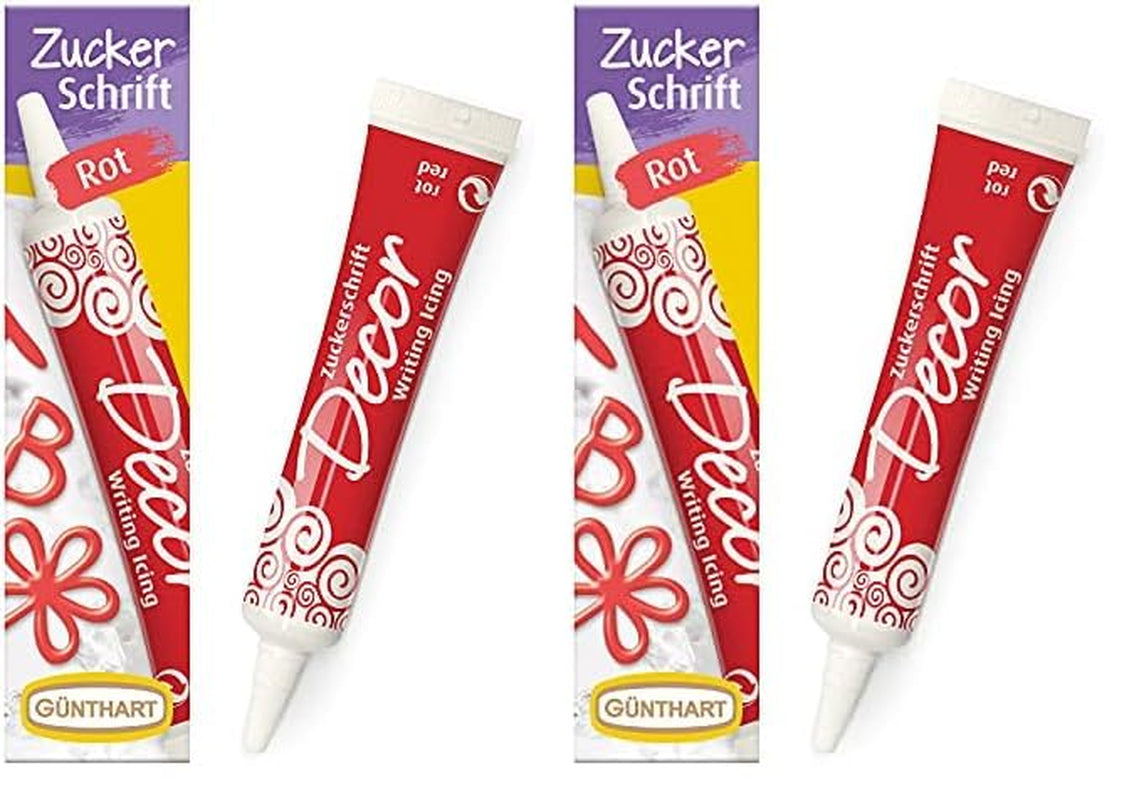 Günthart Backdecor 25 g Socker med bokstäver GULD För alla desserter i gyllene färg Tillverkad av socker för vackra bokstäver och motiv, 1 förpackning (25 g)
