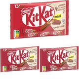 Nestlé Mini Chokladkakor Mjölkchoklad Crunchy Wafer Bars 3-pack (1 x 217g)