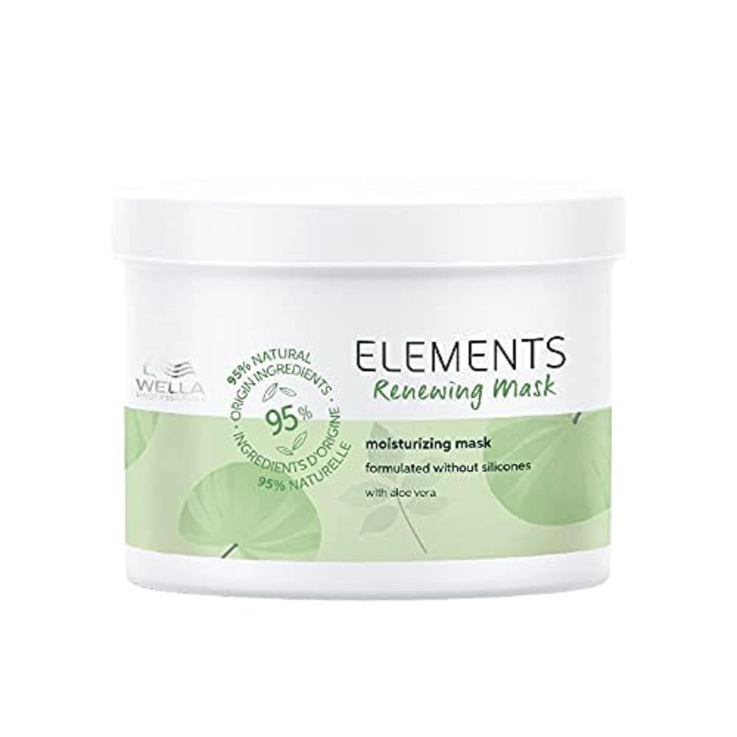 Wella Professionals Elements - naturlig vård för torrt, skadat hår och känslig hårbotten - leave-in balsam, mask och spray med antioxidanter och olivessens Hårmask Naty Shop Hårmask 500ml