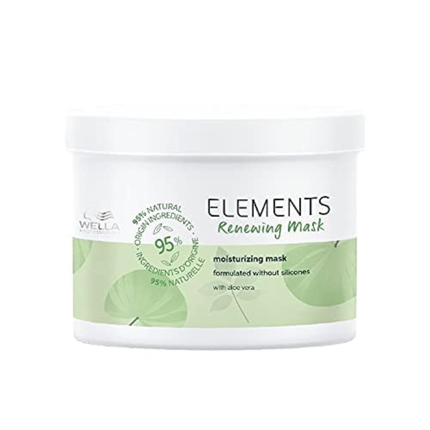 Wella Professionals Elements - naturlig vård för torrt, skadat hår och känslig hårbotten - leave-in balsam, mask och spray med antioxidanter och olivessens Hårmask Naty Shop Hårmask 500ml