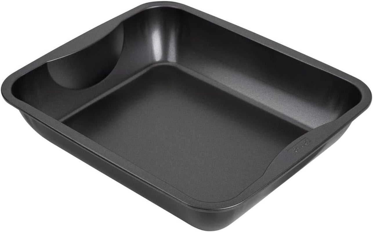 Zenker Xxl-Brat- Und Auslaufform (40 X 8 X 34 Cm) SPECIALMATlagning, Rechteckige Ofenform Mit Antihaftbeschichtung, Backblech Für Krosse Braten & Saftige Aufläufe (Farbe: Schwarz), Menge: 1 Stück Formar och plåtar för bakning Naty Shop