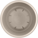 elho Amiga Round 47 - Blomkrukor inomhus och utomhus - 100% återvunnen plast - Ø 47,0 x H 35,3 cm - Beige/Svampbeige