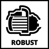 Trädgårdspumpset Einhell GC-GP 6538 Set/I (650 W, max. 3,6 bar, flöde 3800 L/h, vattenpåfyllnings-/avtappningsskruv, inkl. 4 m sugslang + 20 m trädgårdsslang + sprutpistol)