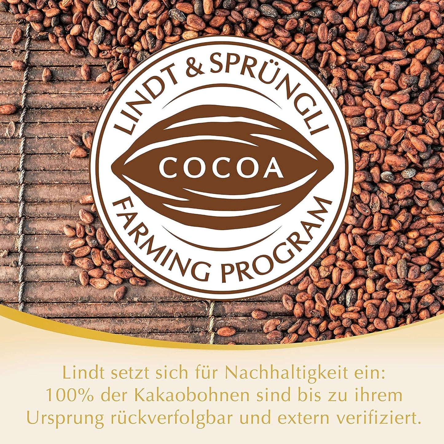 Lindt vita chokladbollar LINDOR | 137g påse | Ca. 10 vita chokladbollar med smält-i-mun-fyllning | Gåva av choklad | Choklad present