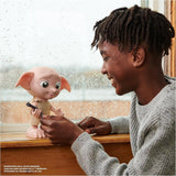 Wizarding World Harry Potter - Dobby House Elf Interactive Doll med 30+ ljud, meningar och rörelser, tysk-italienska, leksak för 6 år gammal, Fanartikel Dockor Naty Shop