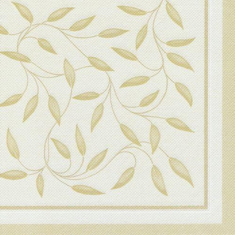 Papstar, 50 servetter "ROYAL Collection" 1/4-faldigt 40 Cm X 40 Cm champagne "New Mediterranean", #11651
