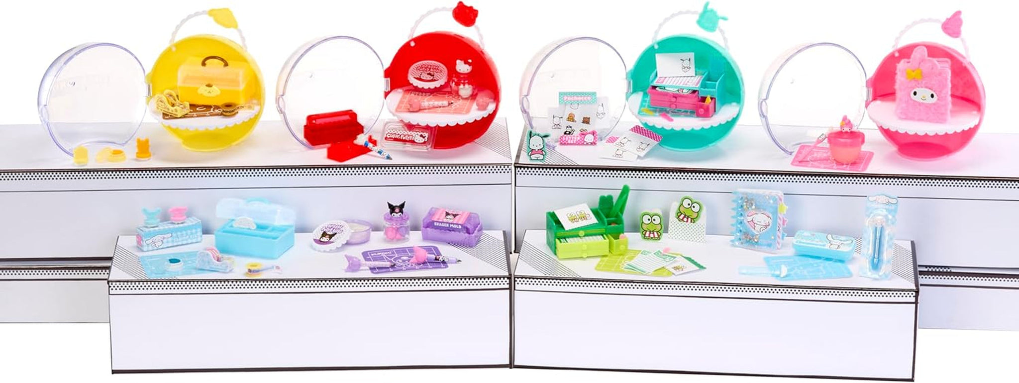 Miniverse MGA Make It Mini Hello Kitty and Friends Series 3 - Mini Collectibles, Sanrio, Retro Replicas Stationery, Crafts, DIY, för samlare och barn från 8 år och uppåt