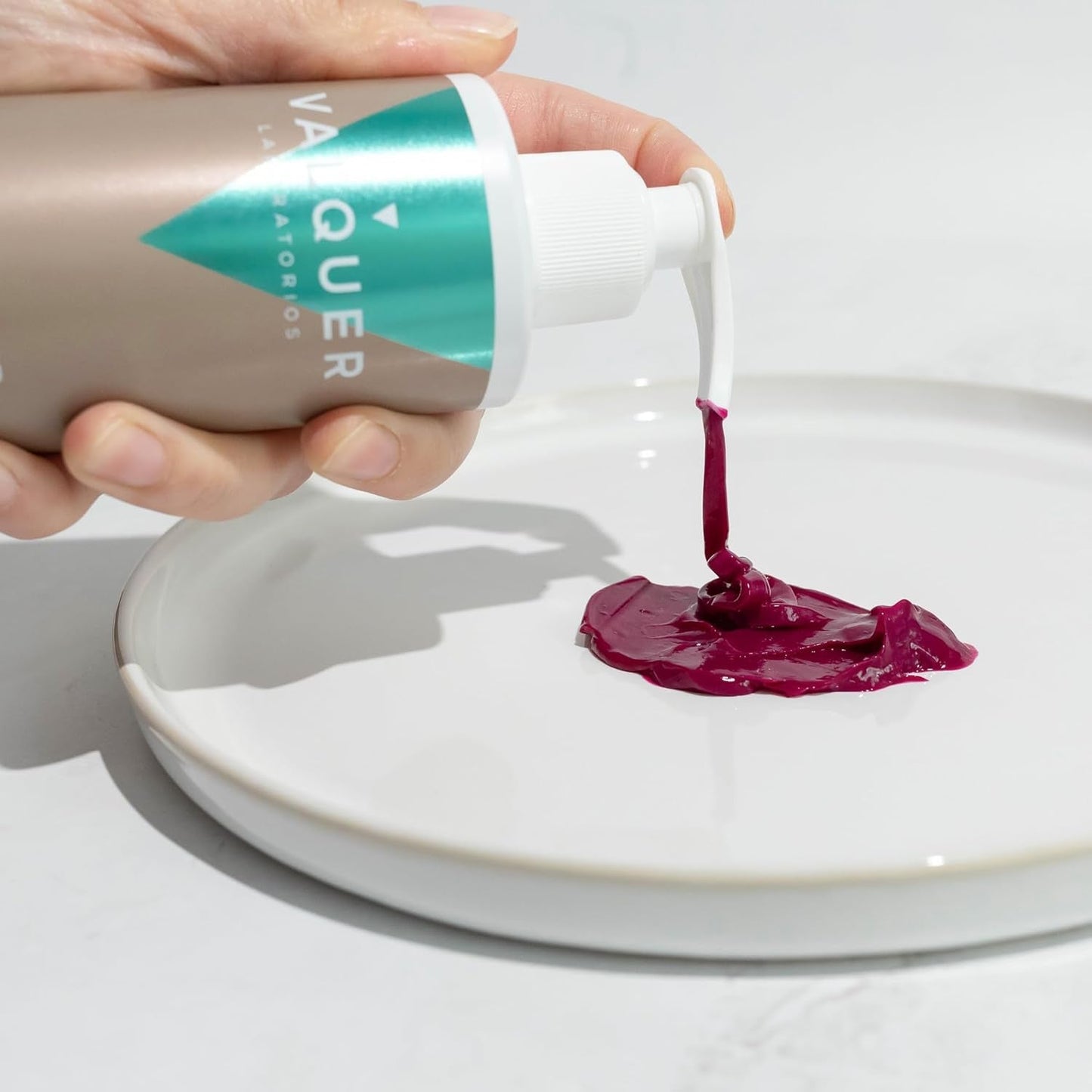 Valquer Power Color Mask vegansk och silikonfri formulering Ger hårfärg 290 ml lila Hårmask Naty Shop