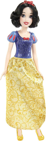 Mattel Disney Princess Toy Snövit rörlig docka med gnistrande kläder och tillbehör Disney filminspirerad present till barn HLW08 Naty Shop Dolls