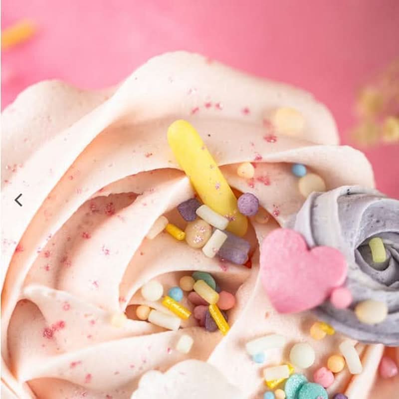 Super Streusel Carusel Pastell, strössel i pastellfärger, 90 gram Sprinkles Naty Shop