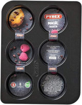 Pyrex Magic Muffins Pan för 6 Muffins Formar och bakplåtar Naty Shop