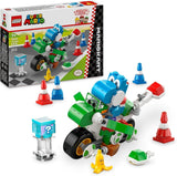 LEGO Super Mario: Mario Kart - Yoshi Bike Collectible Nintendo Adventure Set Present för barn, pojkar, flickor och spelare 7+ Yoshi Figure Collection Set 72031 Byggset Besuche den LEGO-Store Standardtitel