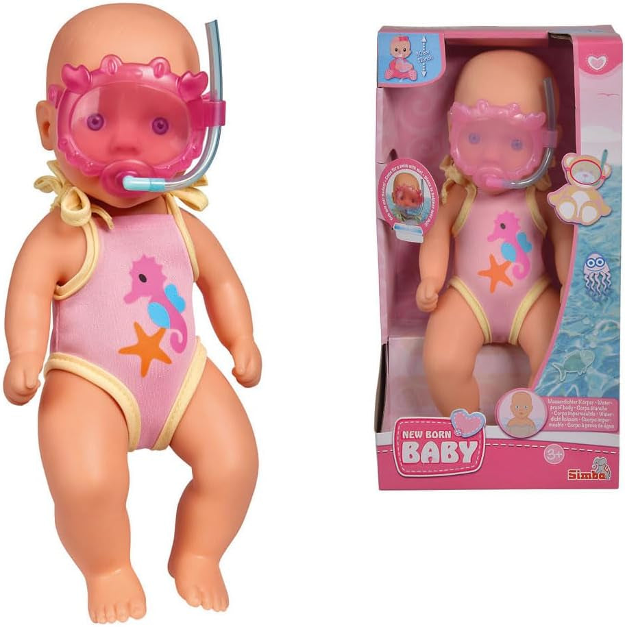 Simba Dickie 105030172 Body Doll - 105030172 Body Doll, flerfärgad