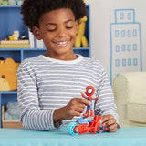SPIDEY och HANS FANTASTISKA VÄNNER Marvel Spidey Motorcykelfigurleksak för pojkar och flickor från 3 år och uppåt Actionfigurer Naty Shop