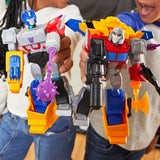 Transformers Mixmashers Optimus Prime Anpassningsbar Deluxe Actionfigurer & Tillbehör Actionfigurer Naty Shop