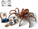 LEGO Harry Potter Aragog i den förbjudna skogen, Spider Fantasy-lekset, mytisk varelse, 2 minifigurer, magisk present till pojkar, flickor och fans i åldern 7+ 76434 Byggset Besuche den LEGO-Store