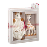 Sophie the Giraffe Födelsedagspresentset Sophiesticated Rattle Pouet 00012 Jucarii Bebe Naty Shop Unicolor Sophie La Girafe Baby Tandling Leksak och plysch presentset