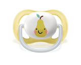 Philips AVENT ultraluftnapp - 2-pack, BPA-fri, andas, för bebisar 0-6 månader, inklusive bärväska och sterilisering, äpple/päron (modell SCF080/17)