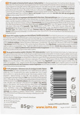 IAMS Delights våt kattmat med kyckling i sås för äldre katter 7 år och äldre - provstorlek, individuell påse, 1 x 85 g