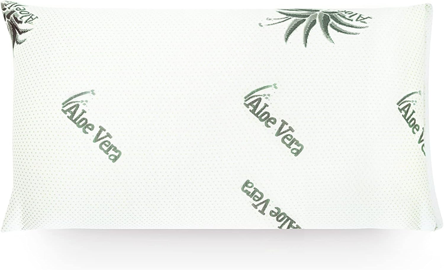 Mister Sandman Ergonomisk kudde 40X80, Nackkudde med Aloe Vera Kuddfodral, Visco Kudde Perfekt för Magsömmar, Ryggsliprar och Sidosliprar, Memory Foam Kudde Cervikal Ortopediska Kuddar Naty Shop Aloe Vera Cover