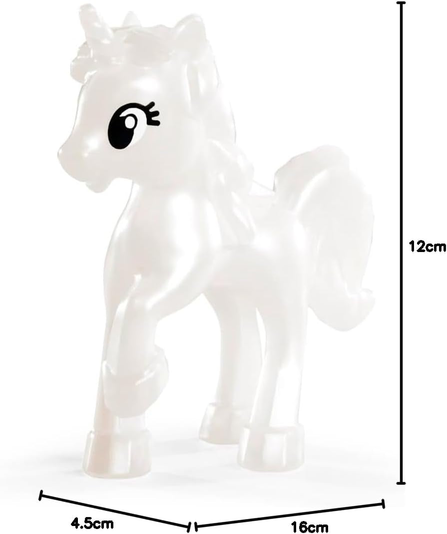 Simba Evi Prinsessa Fantasy of Love, docka i sagoklänning med en glänsande enhörning, 12 cm lekdocka, 3+ år