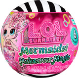 LOL Överraskning! Mermaids Makeover Magic Tots - Riktigt läppglans för dig och din docka att göra själv, mixa och skapa smink, Rolig vattenlek, 6 dockor att samla - Ålder 4+