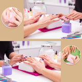 300 Stück Nagellackentferner Pads, Fusselfreie Nägel Wattepads Für Nägel Nagellackentferner Luddfria Nagelservetter Cleaner Gelnägel - Rosa
