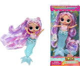 L.O.L. Överraskning! Tweens - Mermaid Lola Waves - modedocka med färgskiftande svans, rörlig fena och vackra tillbehör - leksak för barn och samlare från 4 år Naty Shop Dolls Lana Marine