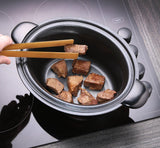Russell Hobbs Slow Cooker, 3,5 liter non-stick, rostfritt stål, 3 temperaturinställningar och varmhållningsfunktion, 160W Slow Cooker Naty Shop