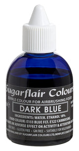 Sugarflair Airbrush Matfärgning Guldguld Ätbar flytande matfärgning Airbrush Färgning Kakor Muffins Glasyr och tårtdekorering - 60ml