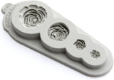 Katy Sue, Mold Silicone 4 Roses Kitchen Naty Shop