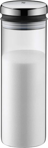 WMF Depot förvaringsburk i glas 1,5l, höjd 28,5 cm, förvaringsburk med lock & Depot förvaringsburk i glas 2l, höjd 36 cm, förvaringsburk med lock Matförvaringslådor Naty Shop