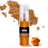 DecoRom, ätbart glitter, puder, 10 gram Glitter Naty Shop Copper