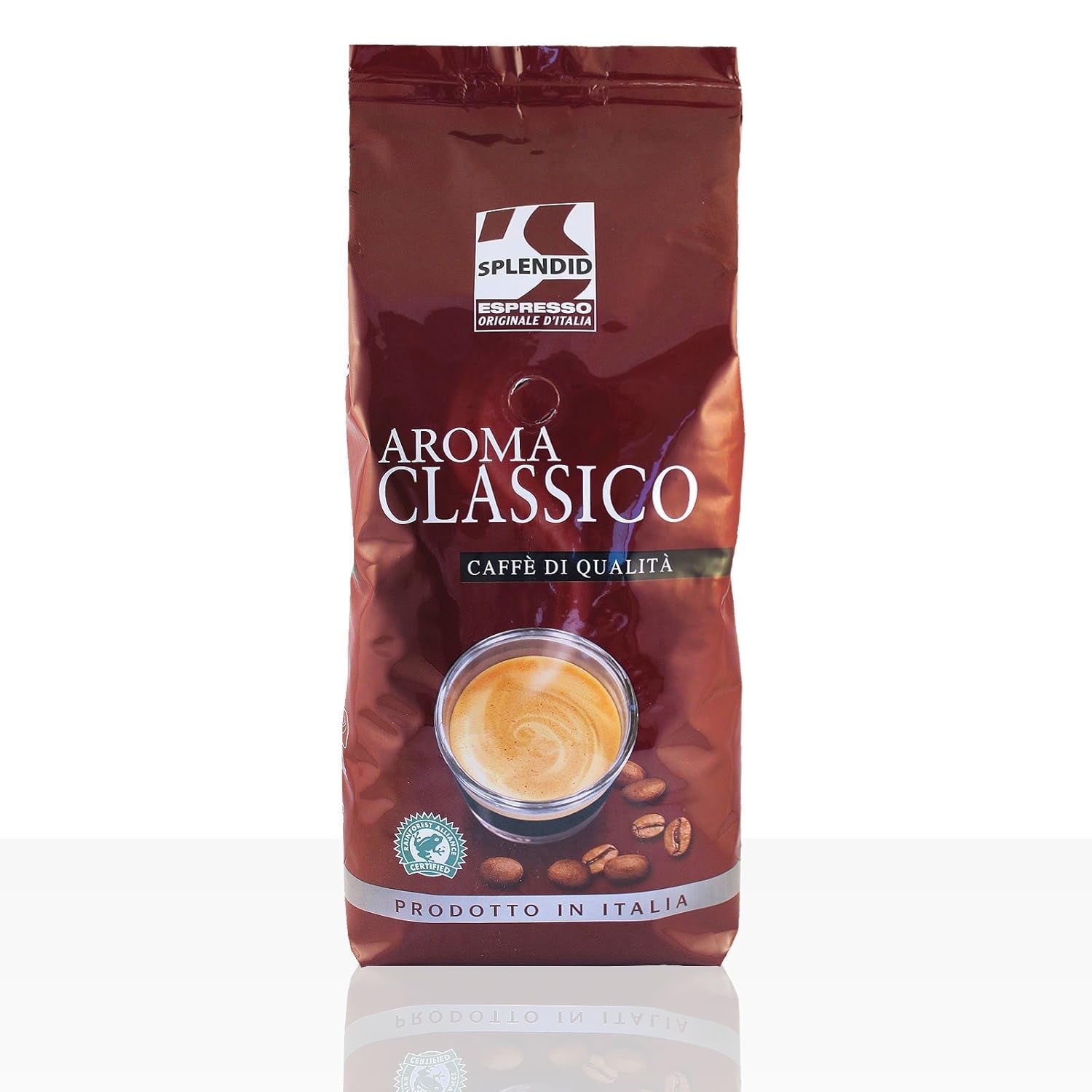 Aroma Classico Espresso hela kaffebönor 8 x 1 kg