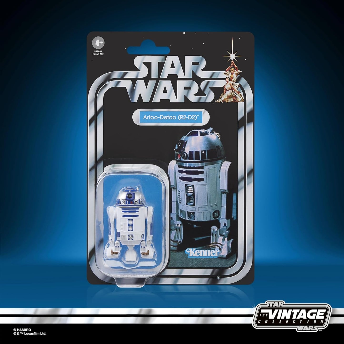 Star Wars the Vintage Collection R-Zwo D-Zwo (R2-D2), Star Wars: A New Hope Collectible Figure (9,5 cm skala) Actionfigurer Naty Shop