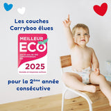 - Blöja storlek 4+ 9-20 kg – Ökologische Babywaidern – natürliche Babypflege, hypoallergen, ohne Parfüm und auslaufsicher – hermestellung in Frankreich – 126 engångsblöjor – 1 månad