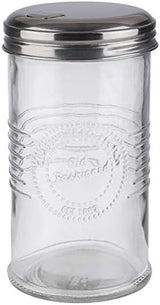 APS 40510 Sockerdispenser - GAMMALODIG, Ø 7,5 cm, H: 14 cm, Glas, 0,35 liter, Lock med tråd gjord av...