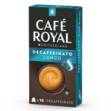 Café Royal Lungo Decaffeinato – Nespresso®-kompatibla kaffekapslar, 100 % Arabica, Intensität 5/12, Rainforest Alliance, koffeinfri, 100 kapslar