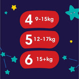 Pampers - Halkfria babynattbyxor - Storlek 6 - Liten förpackning - 30 stycken - 15+ kg