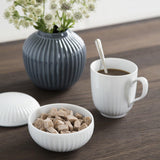 Kähler Bonbonniere Ø12 cm Hammershøi Dekoration Dansk design, vit Matförvaringslådor Naty Shop